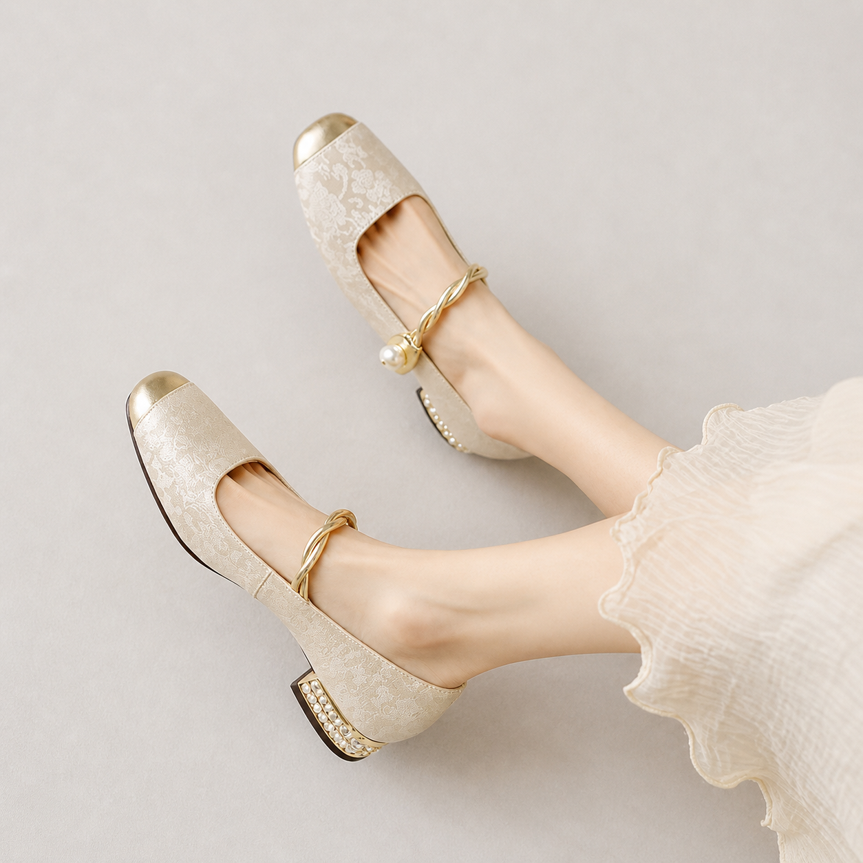 Zapatillas Mary Jane acolchadas — modelo Daisy (imagen 6)
