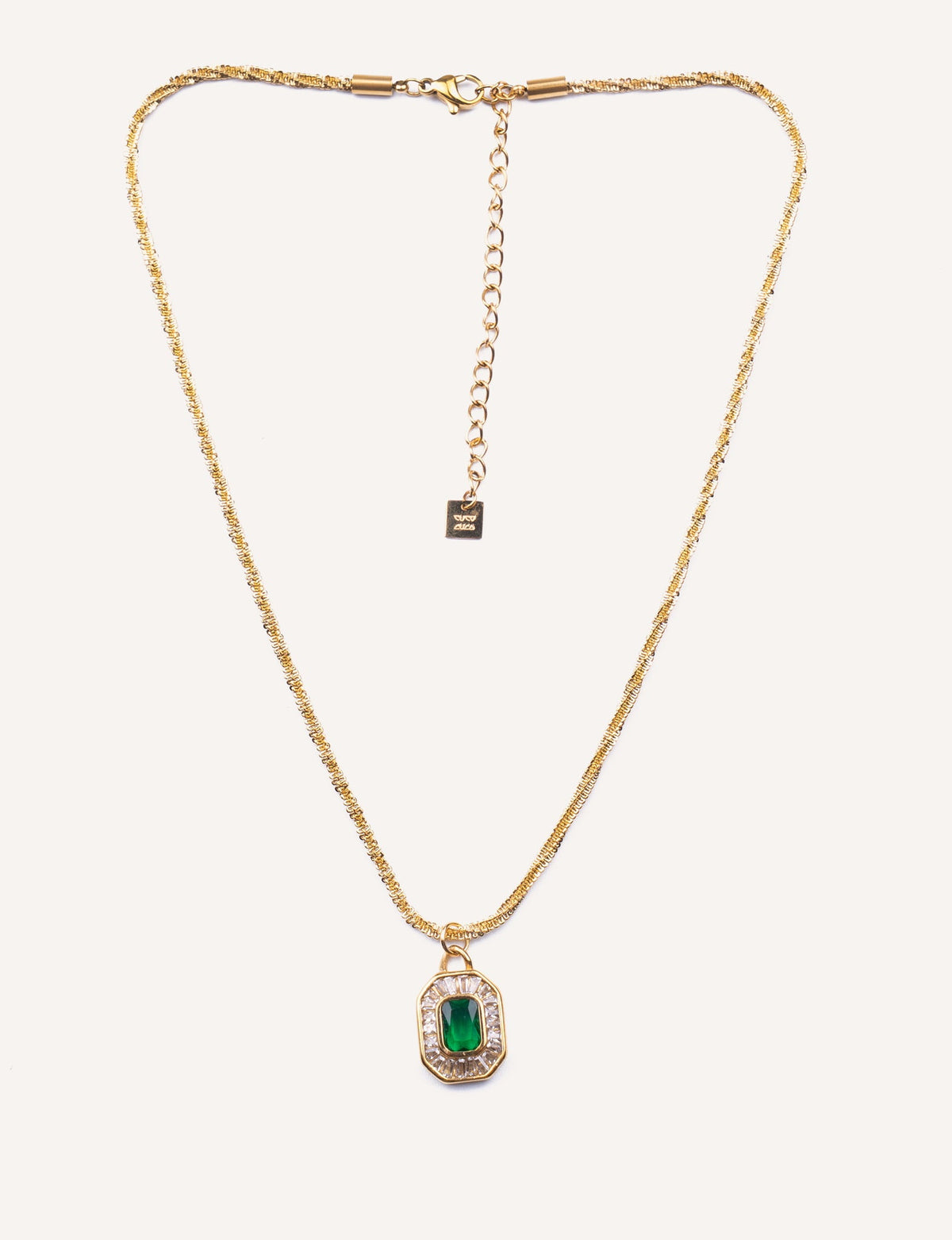Gargantilla de Esmeralda - Elegancia y Brillo Verde (imagen 2)