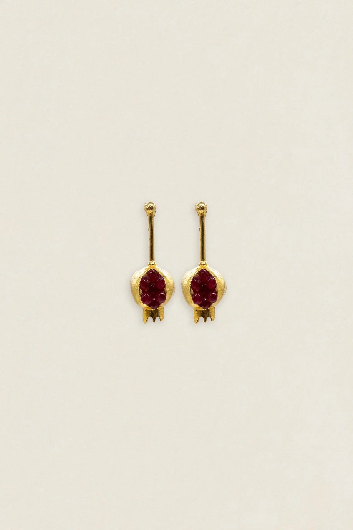 Pendientes Palo Granada PEN141