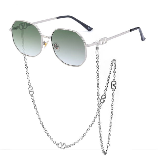 Gafas de sol de metal con lente degradada — modelo Stormi (imagen 10)