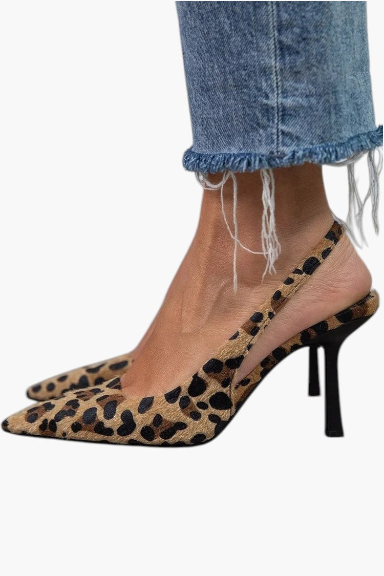 Slingback de ante con tacón kitten — modelo Sara (imagen 7)