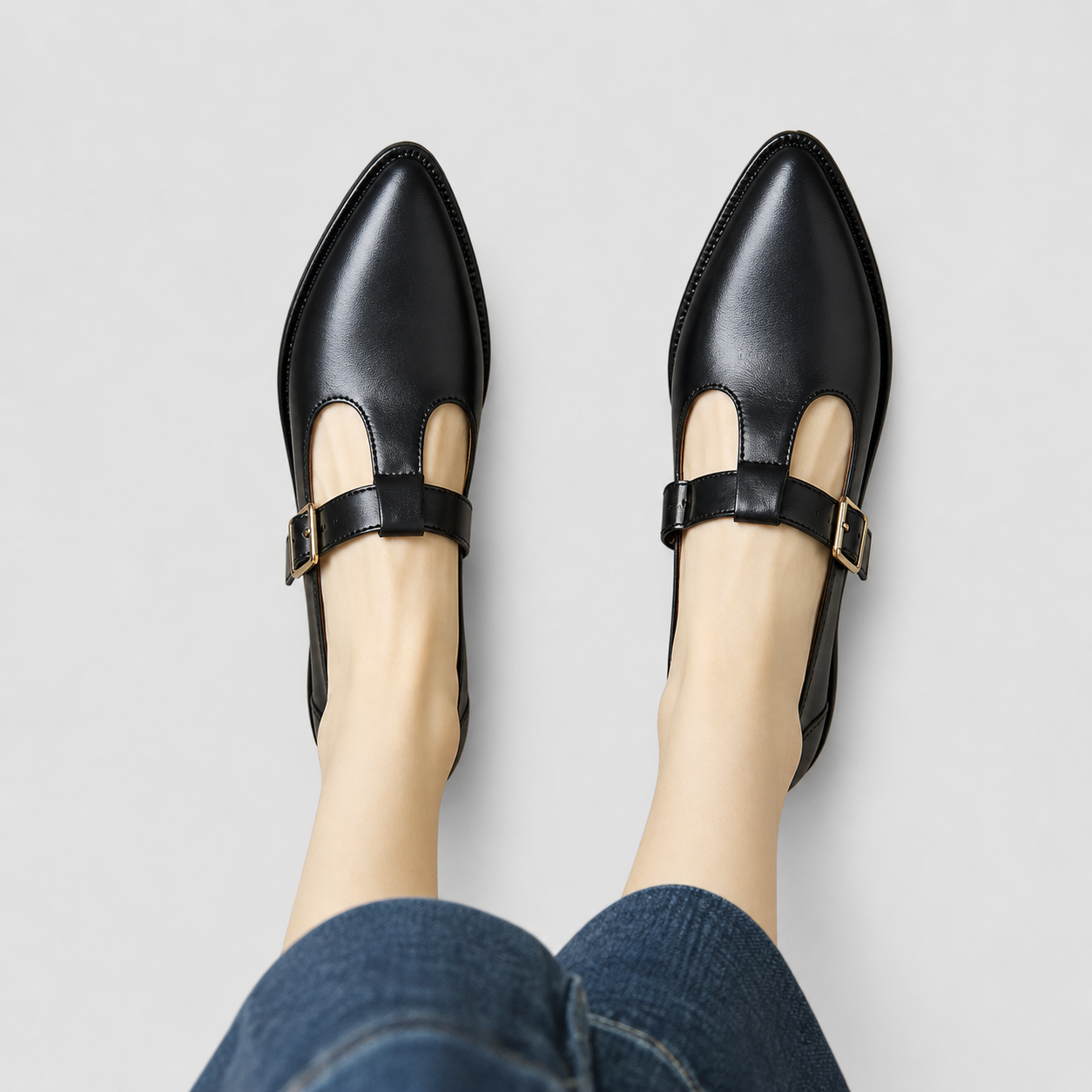 Zapatos Mary Jane acolchados — modelo Mia (imagen 3)