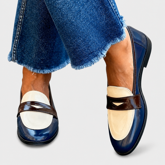 Mocasines a Contraste — modelo Claudia™