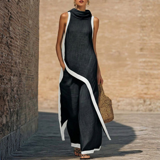 Conjunto elegante de lino — modelo Jovanne