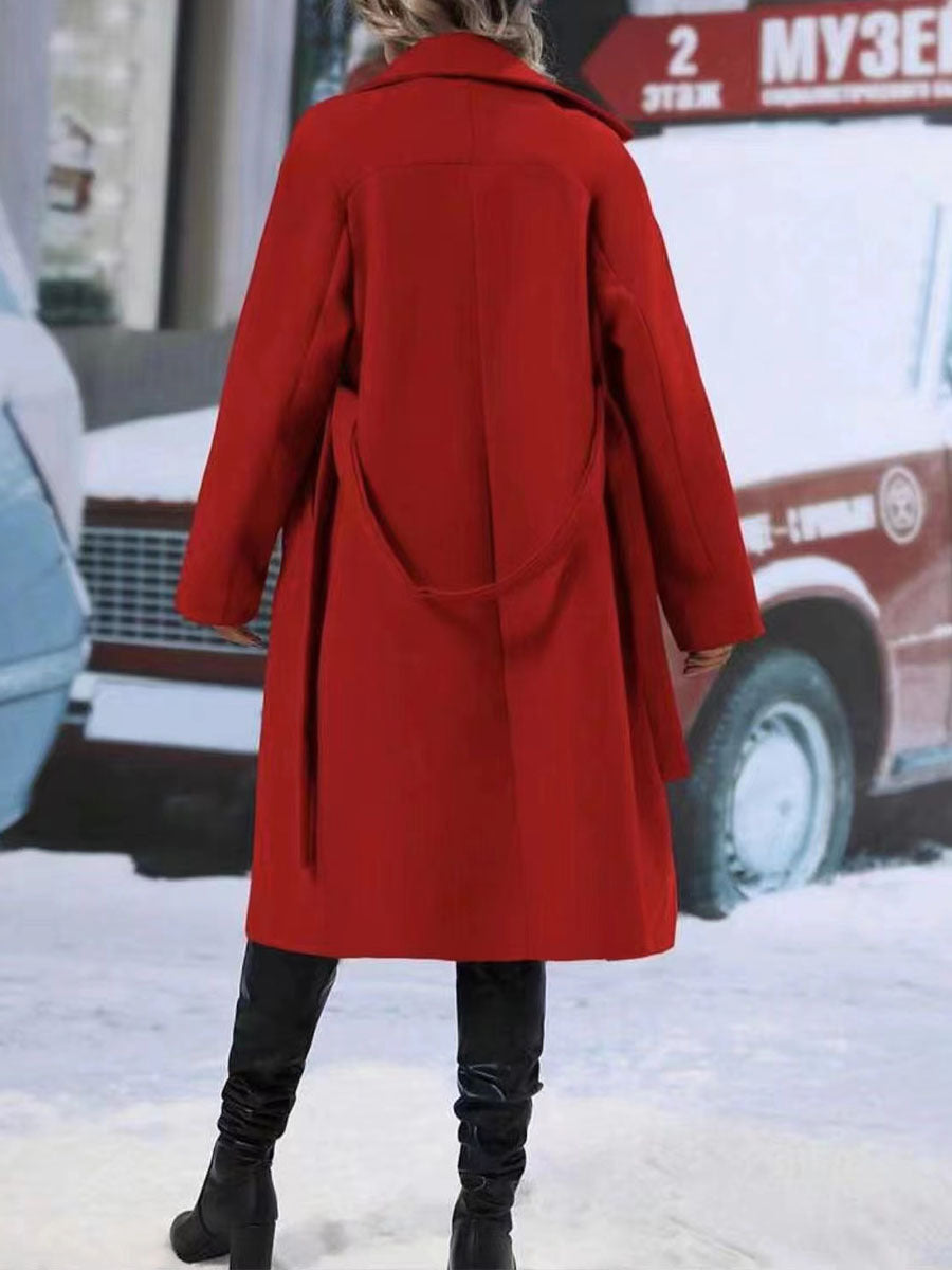 Gabardina Con Cinturón — modelo Isabel (imagen 10)