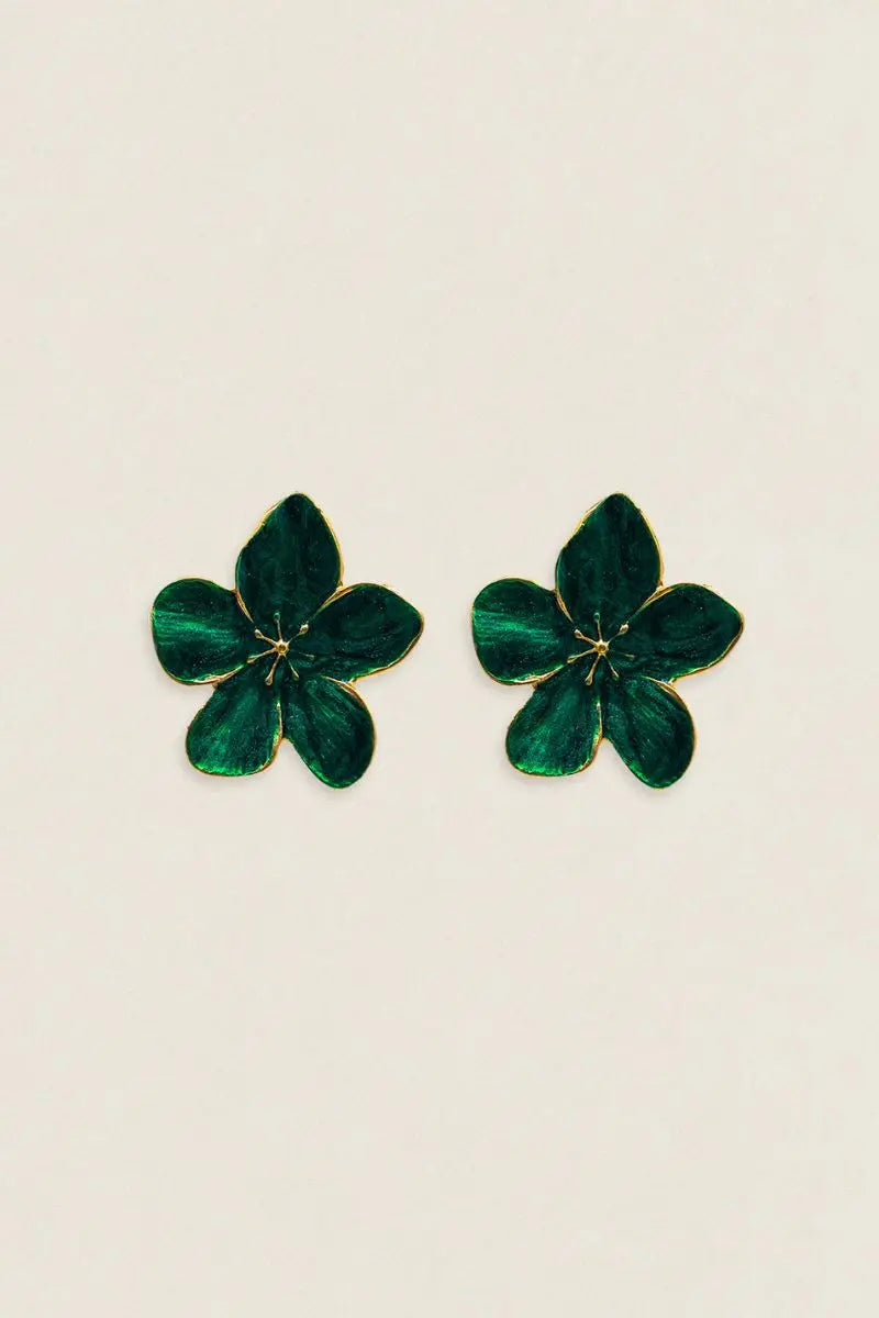 Pendientes Carmeron Flor PEN05 (imagen 4)
