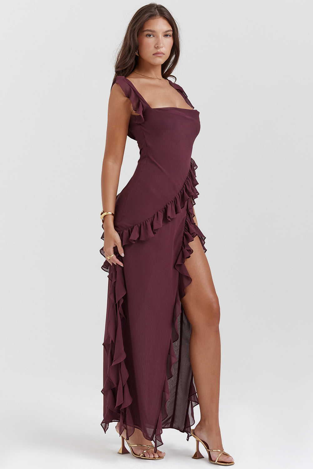 Vestido con volantes y encanto — modelo Vestido Cia™ (imagen 8)