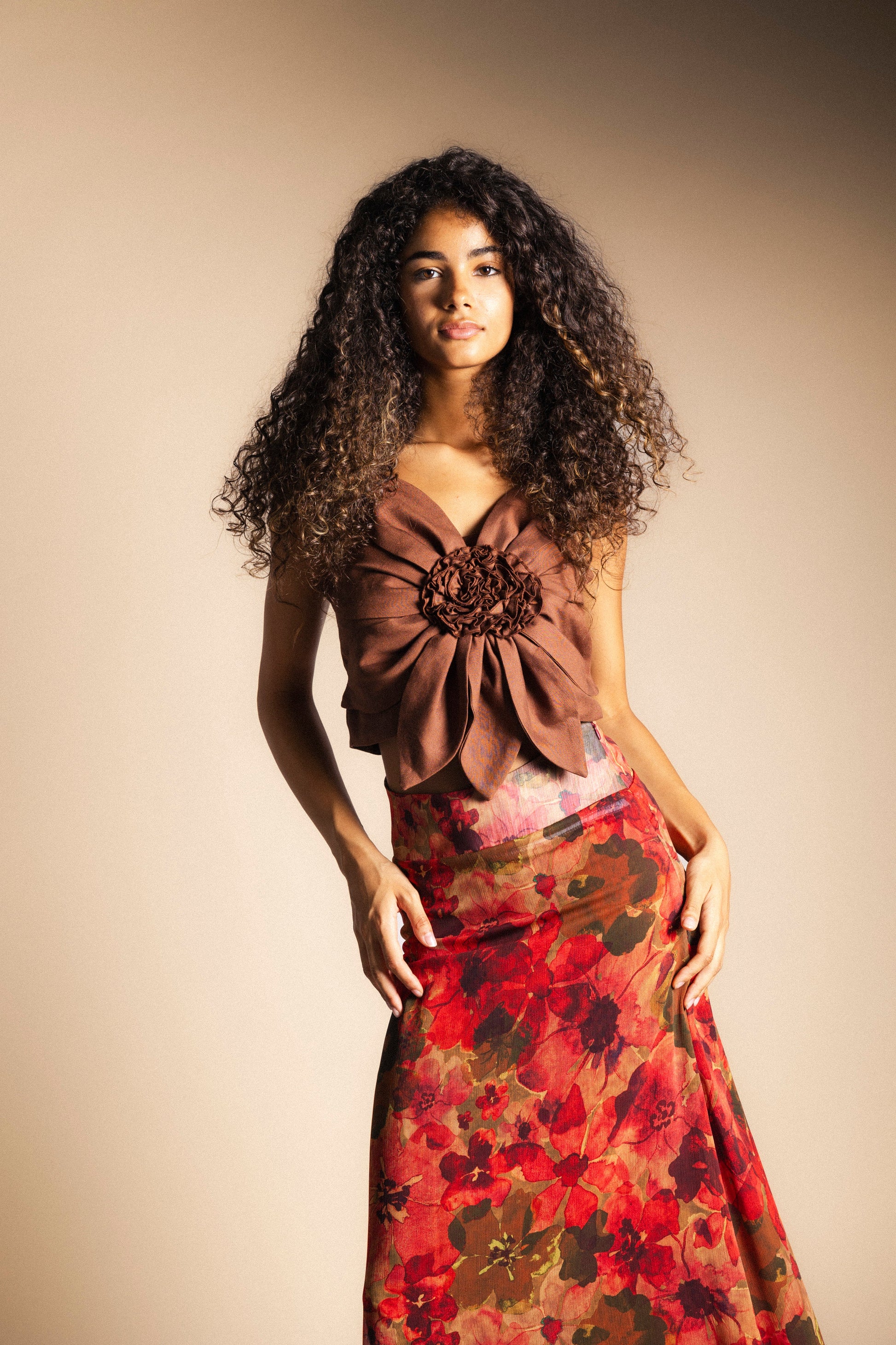 Top Fleur Nicole Marrón TOP13 (imagen 7)