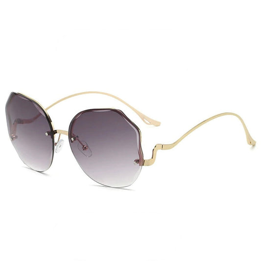 Gafas de sol de metal con lente espejo — modelo Thera