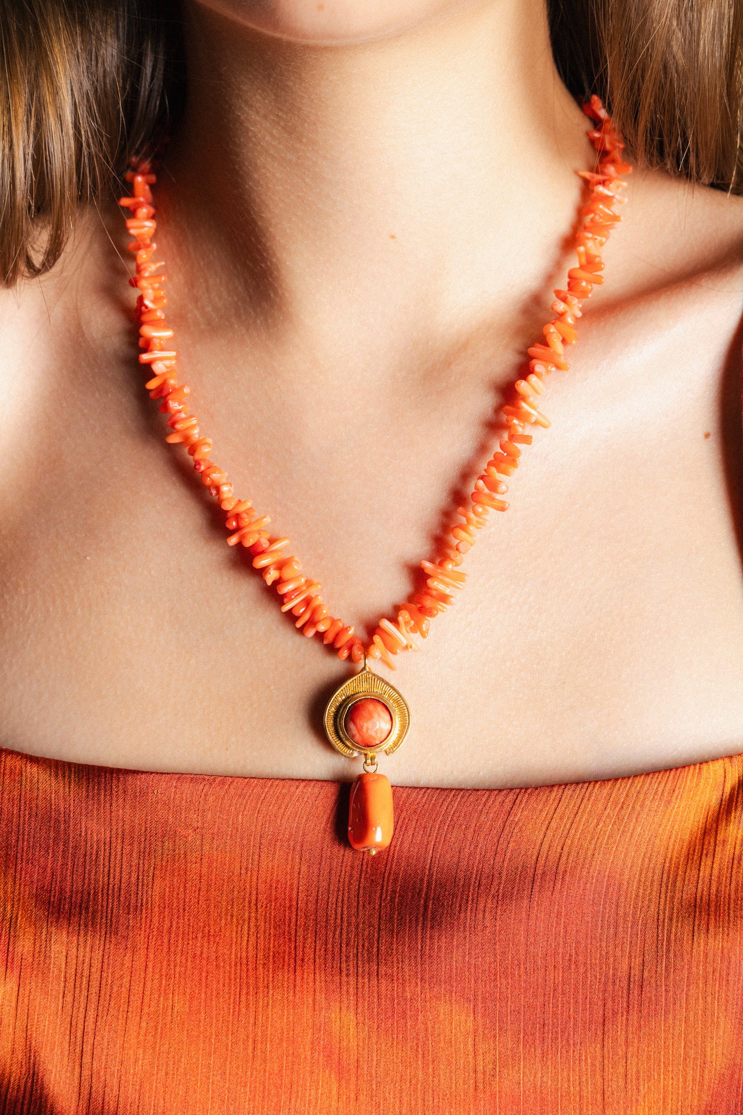 Collar Cecile Corales CO03 (imagen 3)