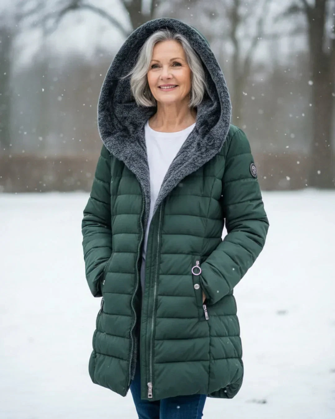 Chaqueta de invierno acolchada — modelo Olivia™