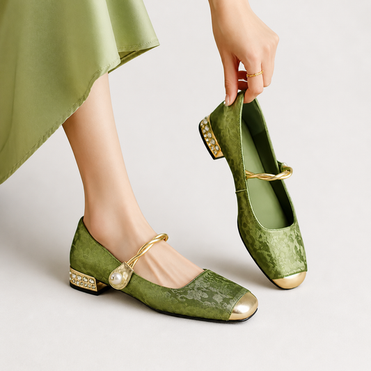 Zapatillas Mary Jane acolchadas — modelo Daisy