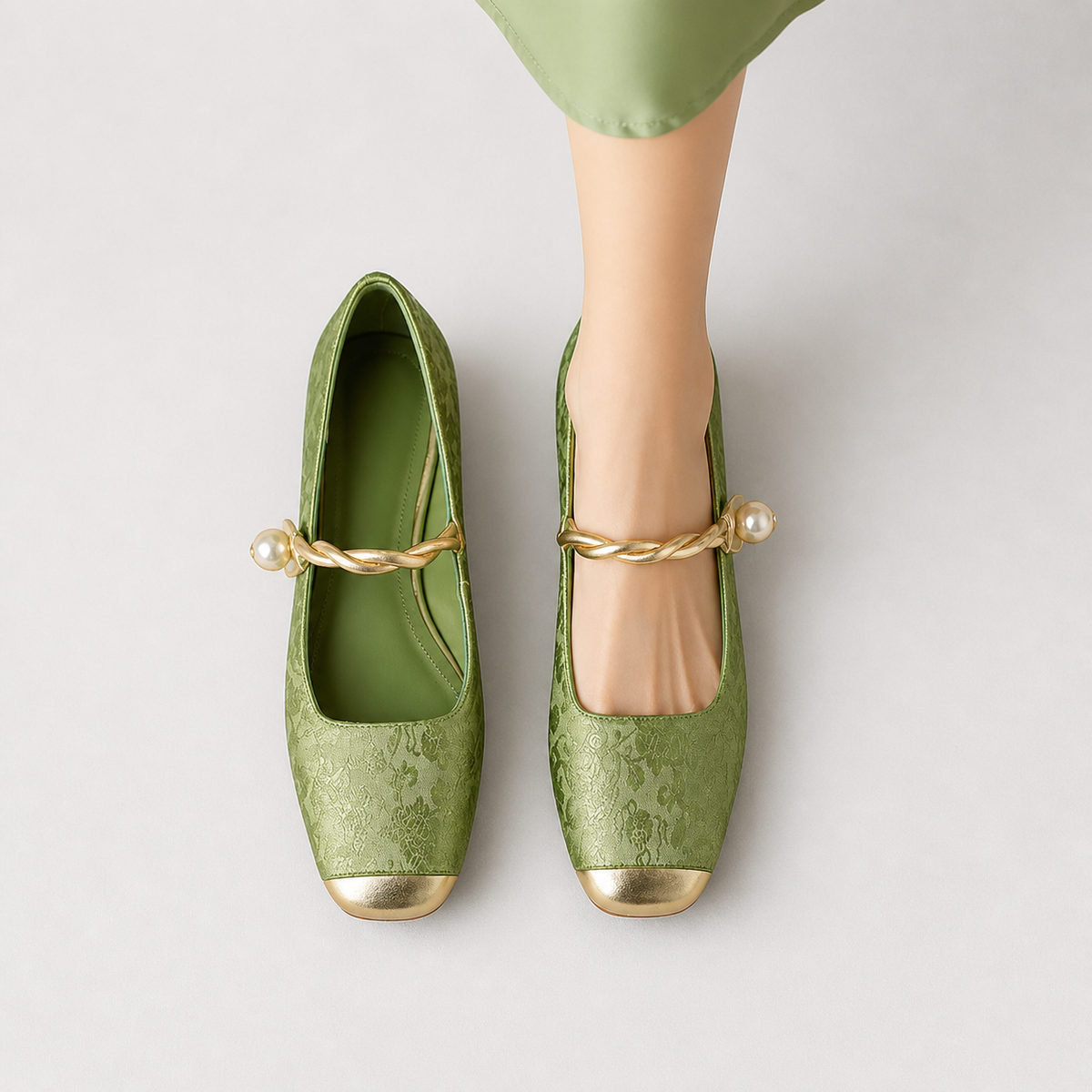 Zapatillas Mary Jane acolchadas — modelo Daisy (imagen 4)