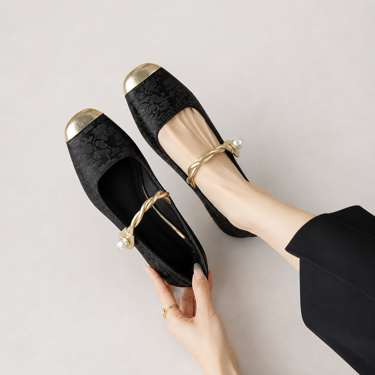 Zapatillas Mary Jane acolchadas — modelo Daisy (imagen 5)