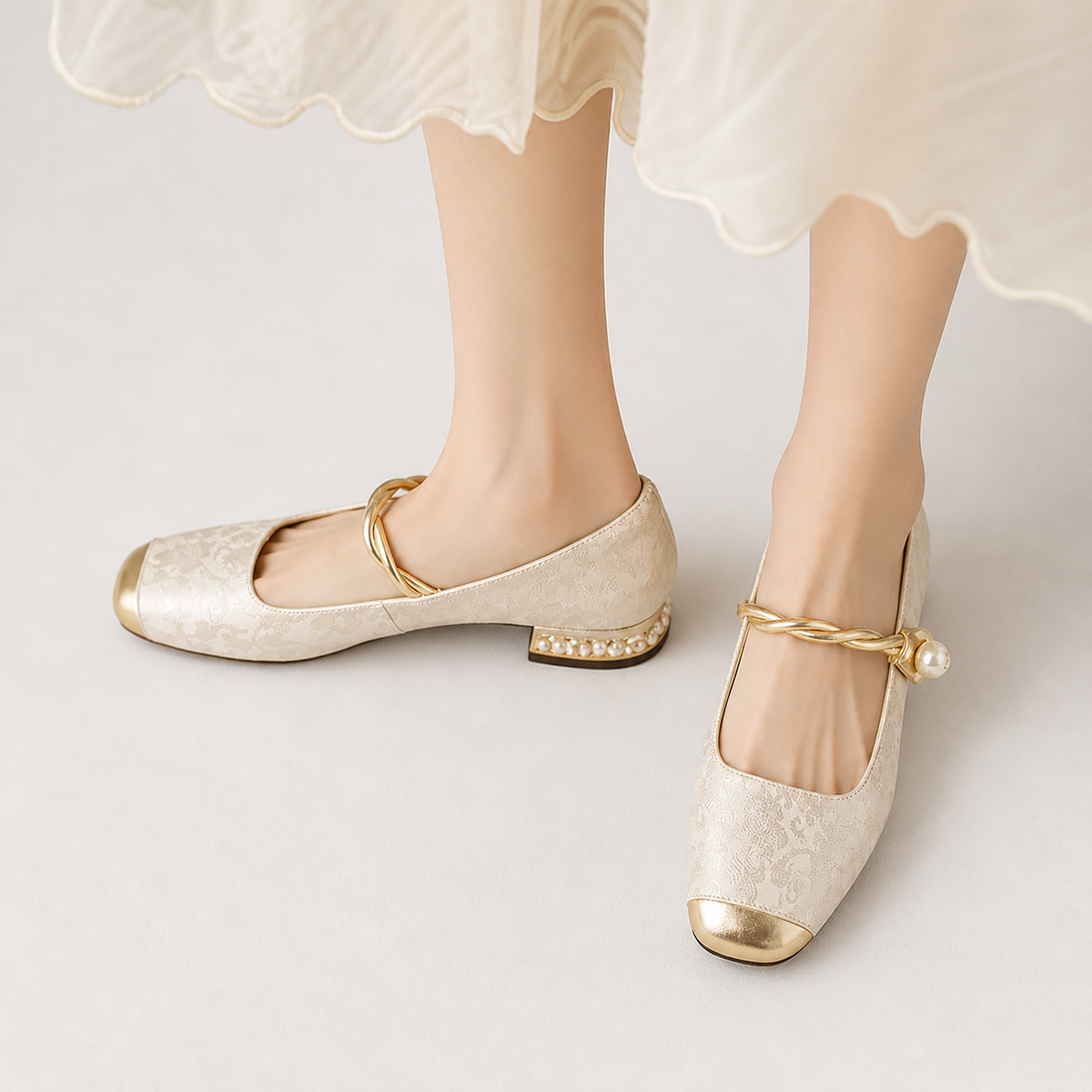 Zapatillas Mary Jane acolchadas — modelo Daisy (imagen 3)