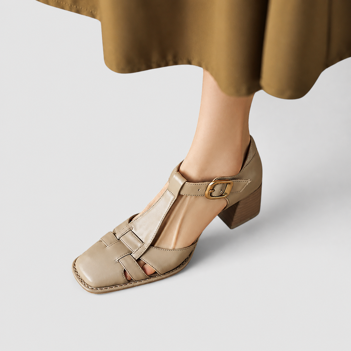 Sandalias con tira en T — modelo Scarlett (imagen 2)