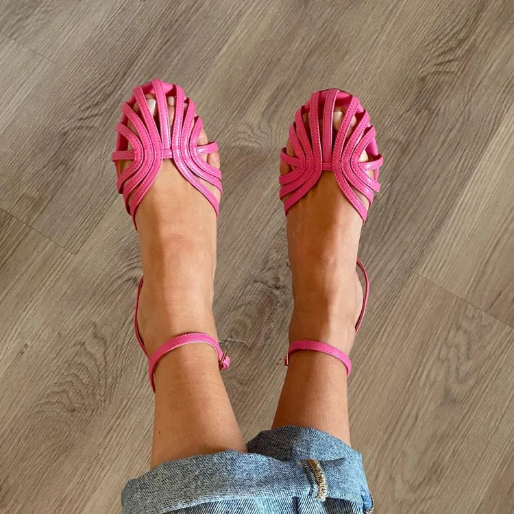 Sandalias joya doradas — modelo Vittoria (imagen 5)