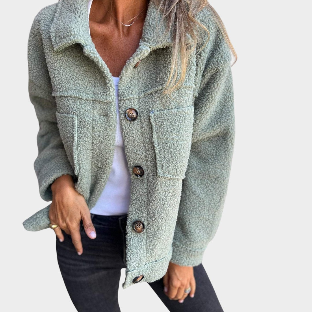 Chaqueta acogedora con estilo — modelo Laverinne™ (imagen 4)