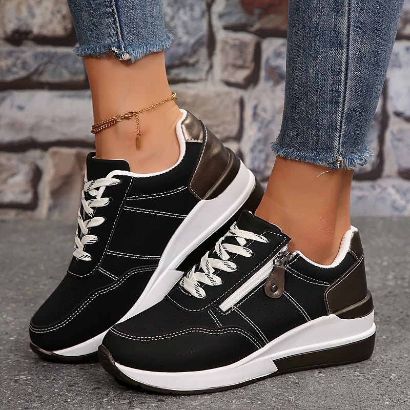 Zapatillas de puntera ancha sin presión — modelo Inga (imagen 2)