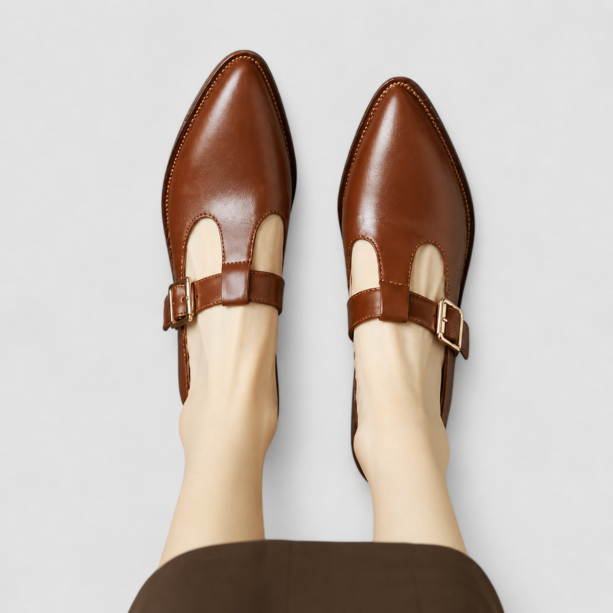Zapatos Mary Jane acolchados — modelo Mia (imagen 2)