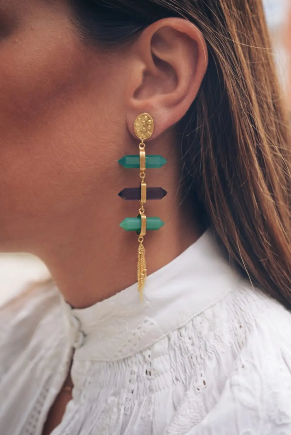 Pendientes Tassara Bicolor PEN94