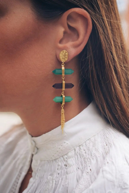Pendientes Tassara Bicolor PEN94