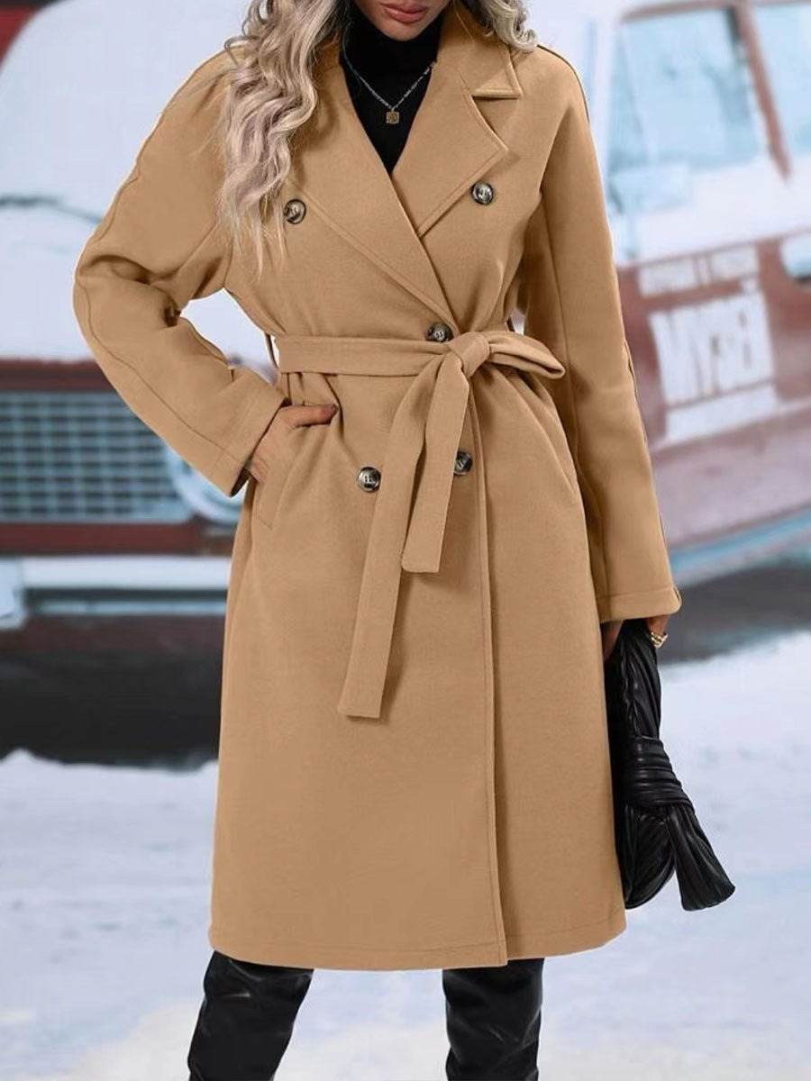 Gabardina Con Cinturón — modelo Isabel (imagen 5)