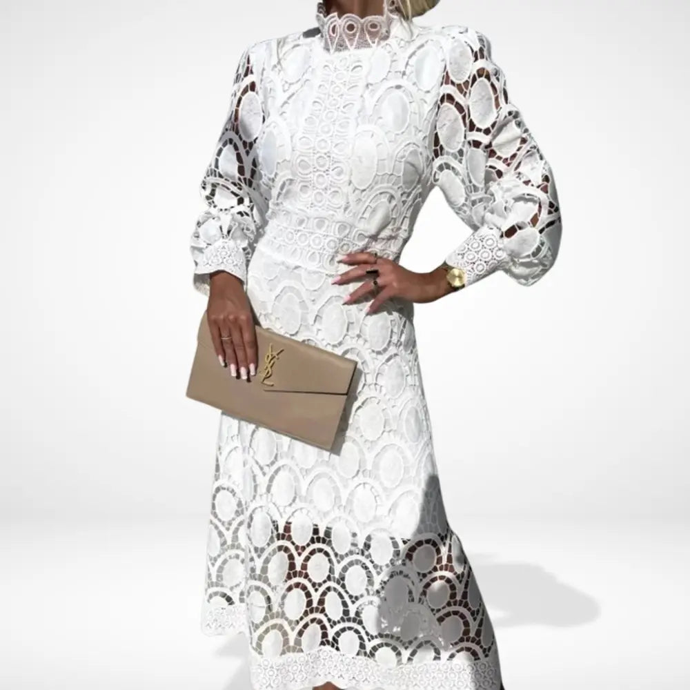 Clase con encaje elegante — modelo Vestido Via™ (imagen 3)