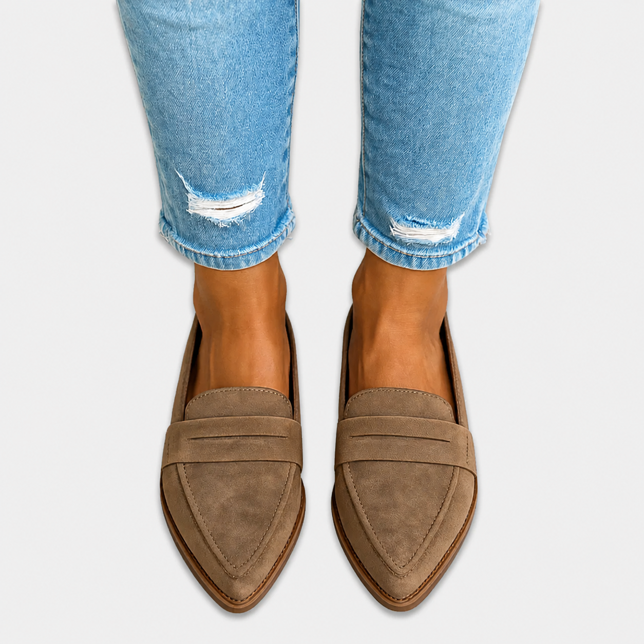 Mocasines de Ante — modelo Nadia™