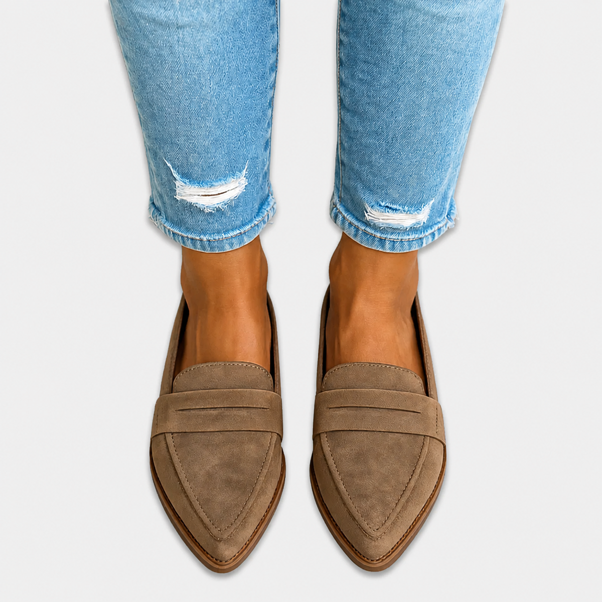 Mocasines de Ante — modelo Nadia™