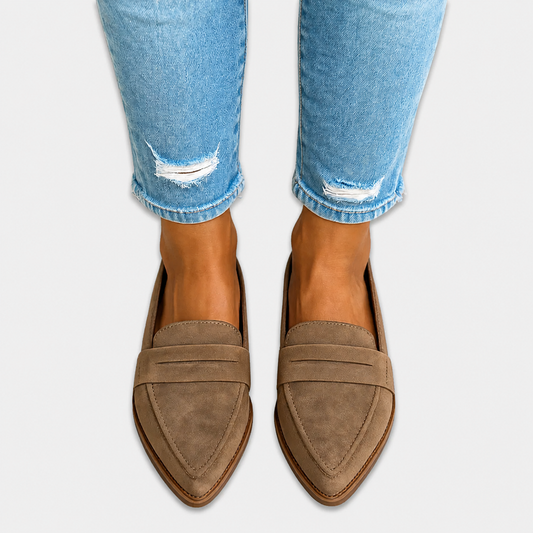 Mocasines de Ante — modelo Nadia™