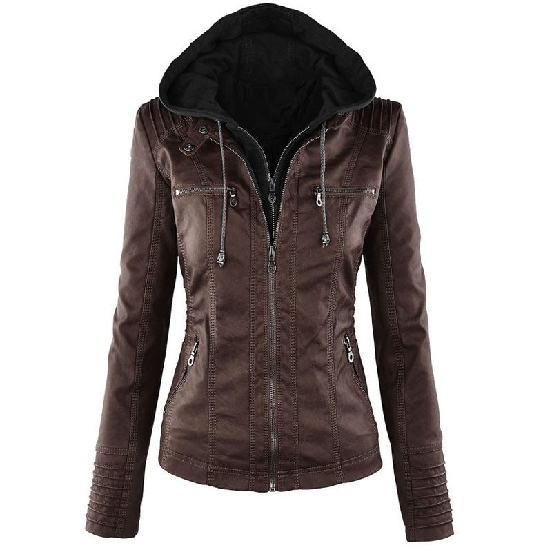 Chaqueta De Cuero — modelo Nuria (imagen 9)