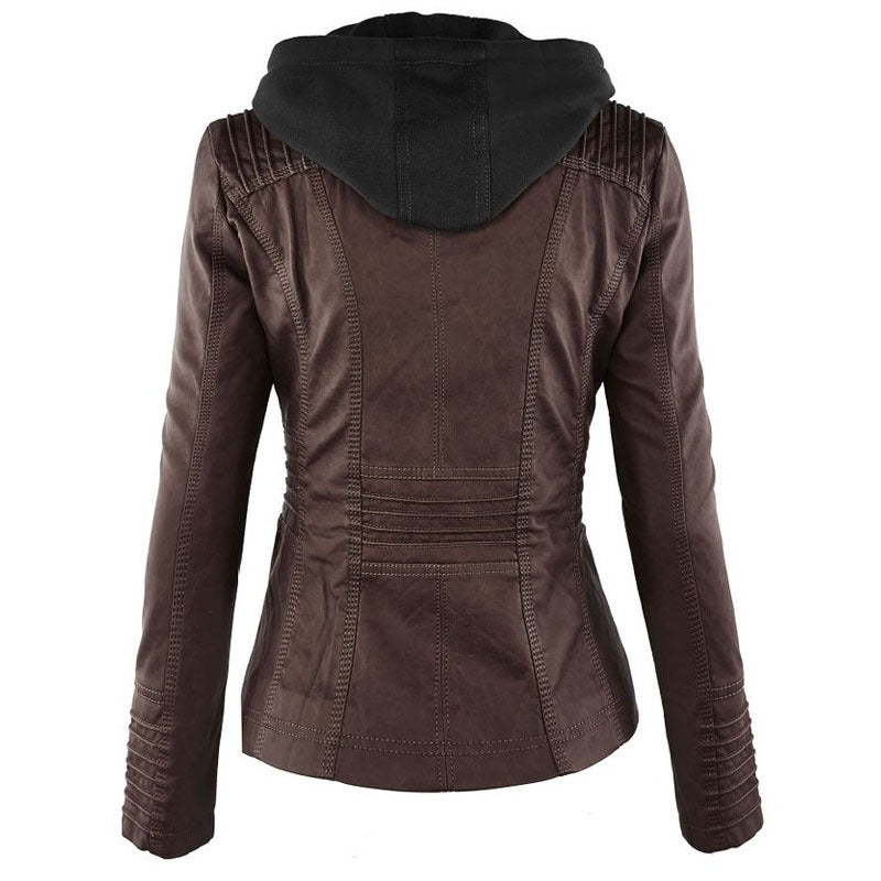 Chaqueta De Cuero — modelo Nuria (imagen 15)