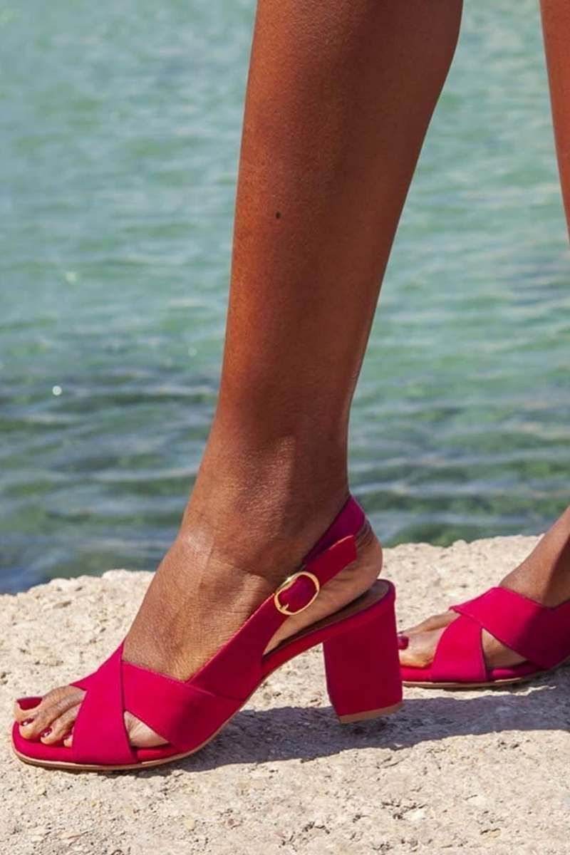 Sandalias azules de verano — modelo Celeste (imagen 5)