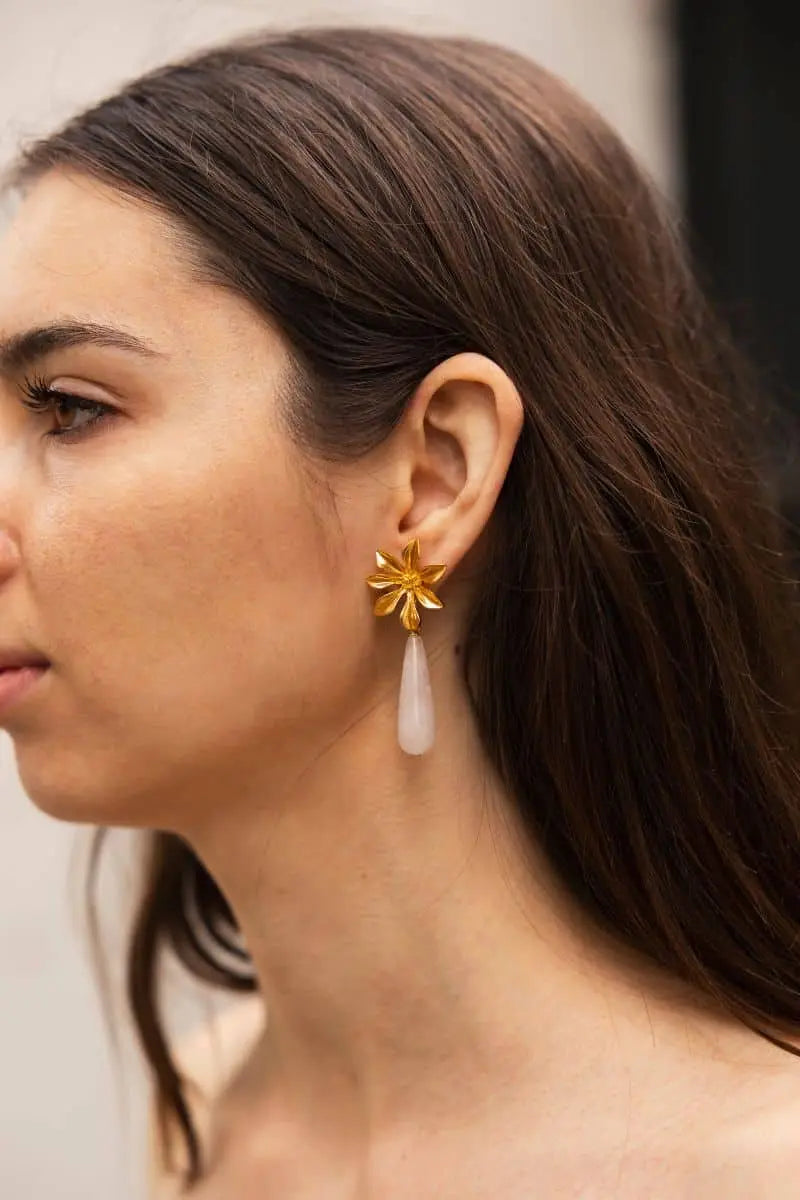 Pendientes PEN110 Flor Lourdes (imagen 2)