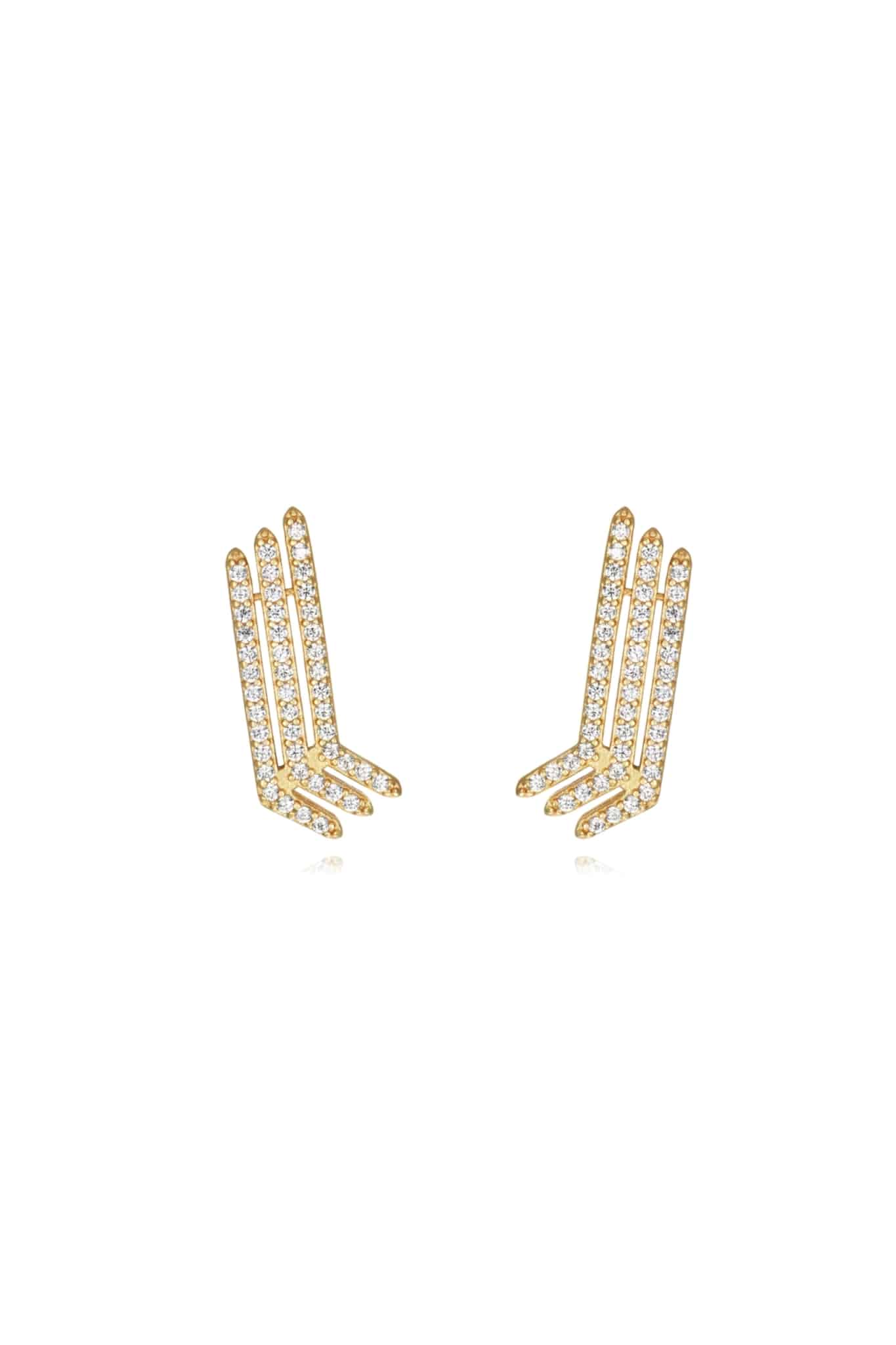 Pendientes Curvados Circonita PEN20
