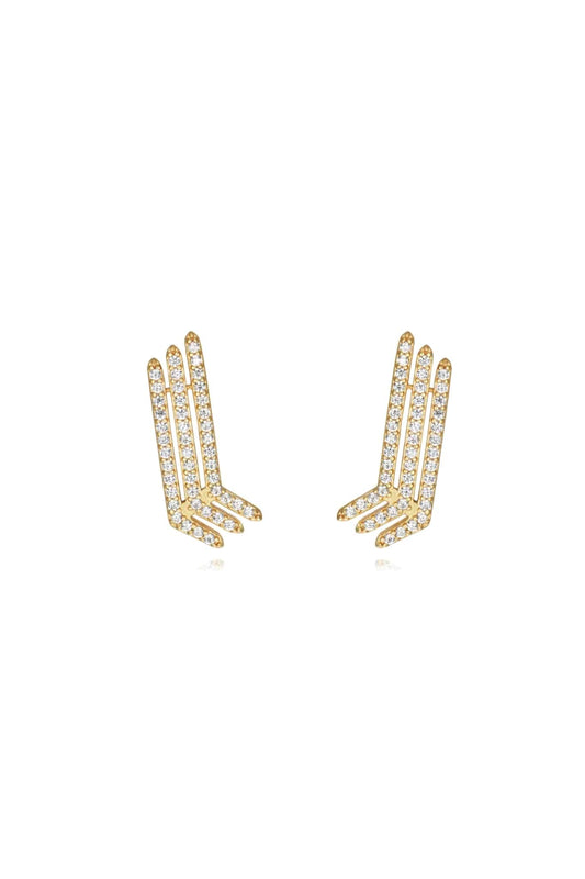 Pendientes Curvados Circonita PEN20