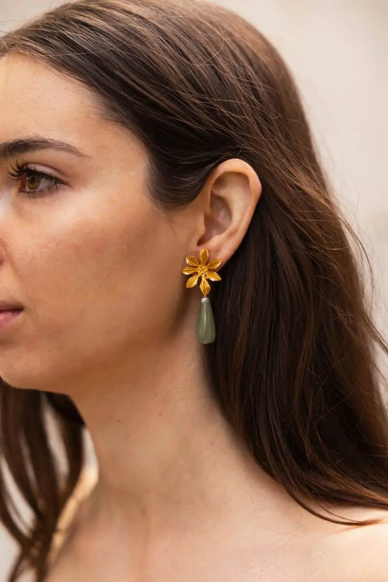 Pendientes PEN110 Flor Lourdes (imagen 4)