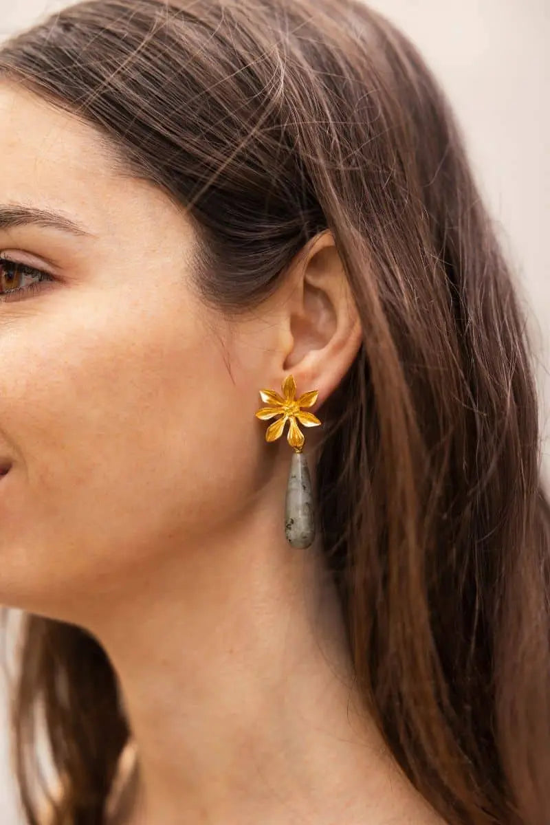 Pendientes PEN110 Flor Lourdes (imagen 5)