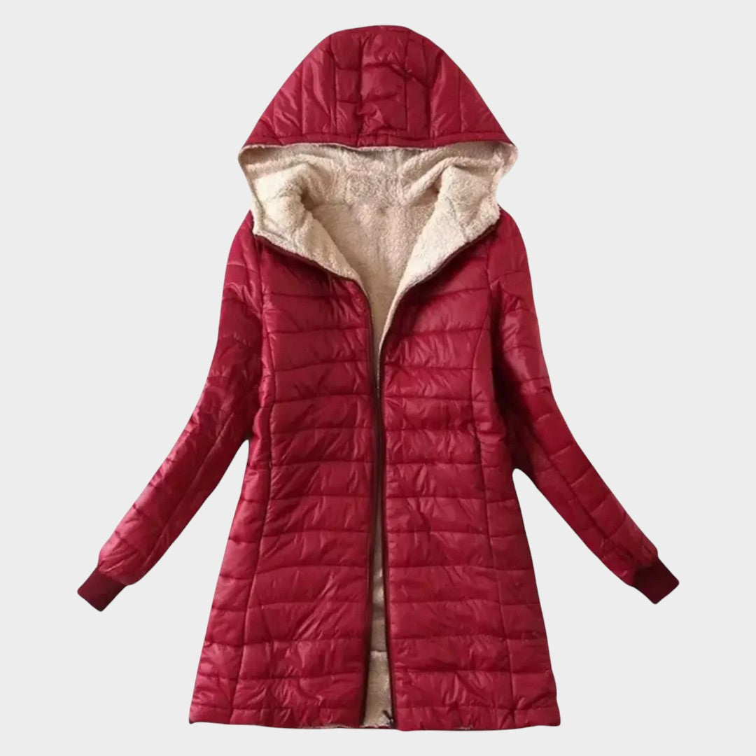 Abrigo de Invierno con Forro Sherpa — modelo Carolina™ (imagen 5)