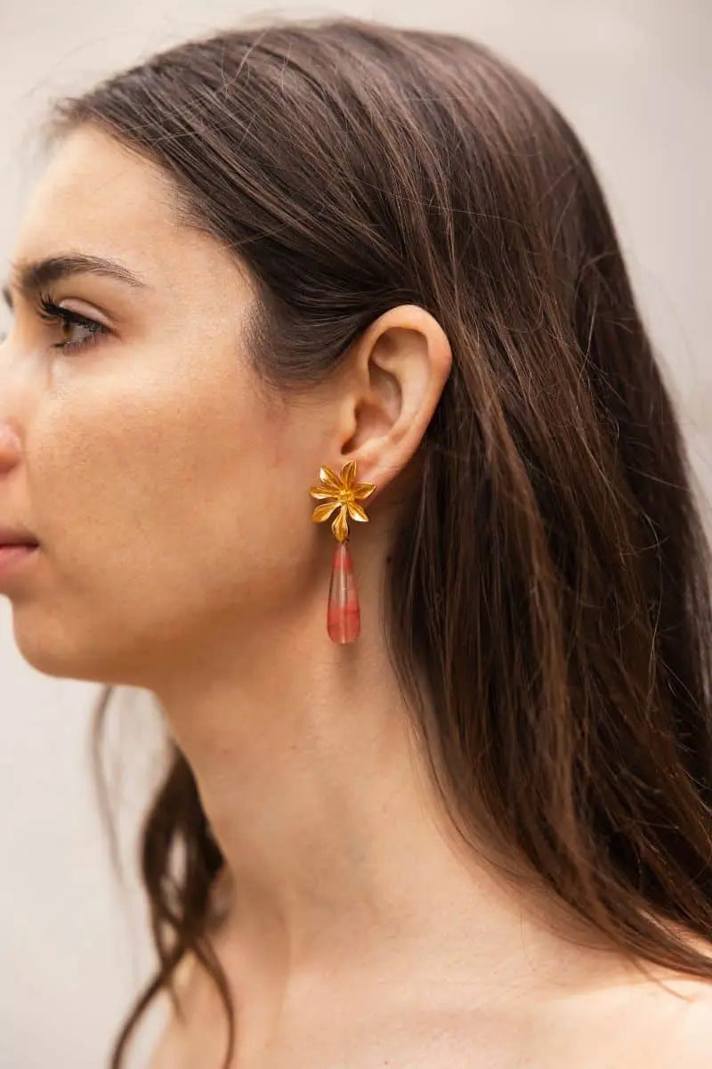 Pendientes PEN110 Flor Lourdes (imagen 6)