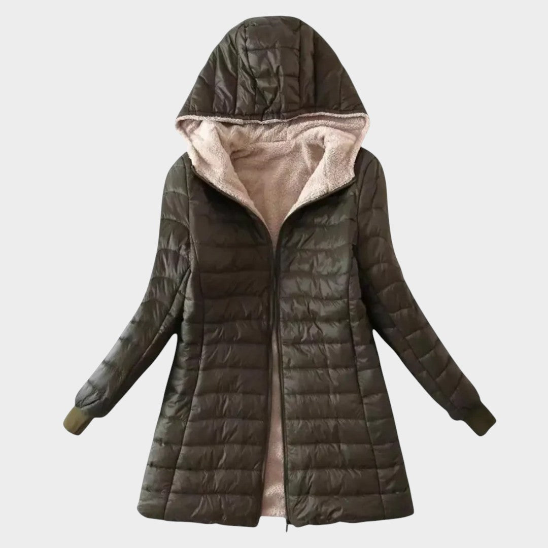 Abrigo de Invierno con Forro Sherpa — modelo Carolina™ (imagen 4)
