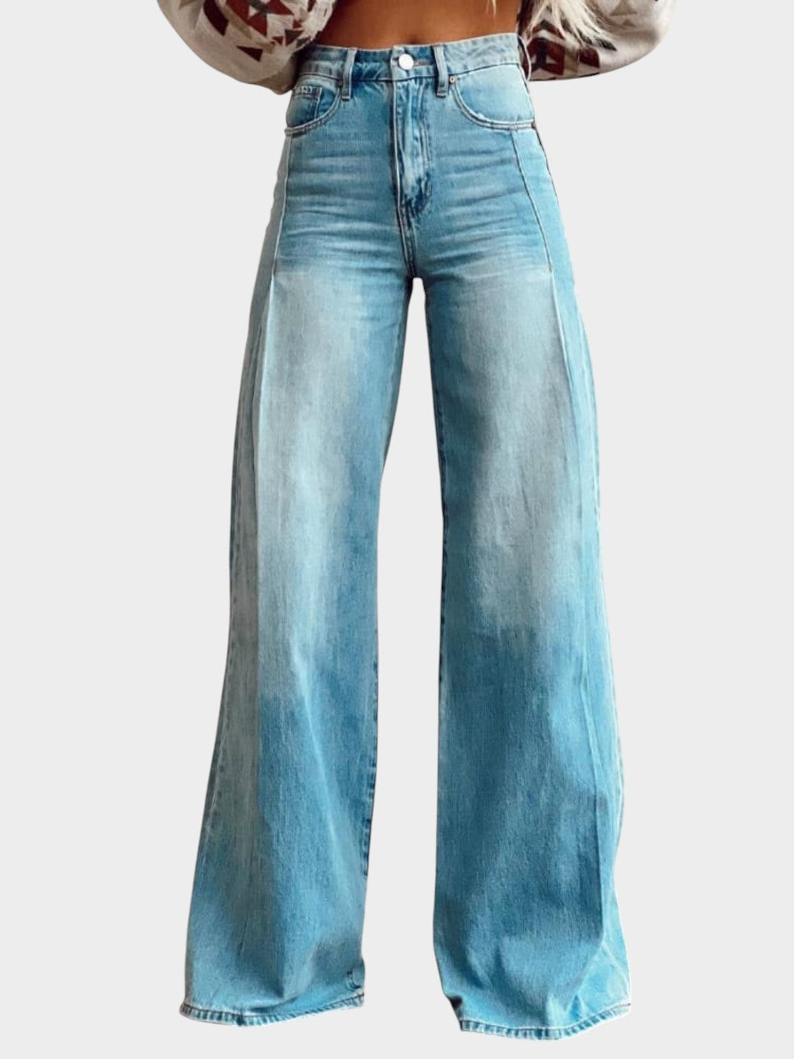 Pantalón Amplio Elegante — modelo Lucía™