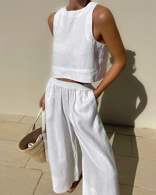 Elegante Conjunto de Verano — modelo Abril