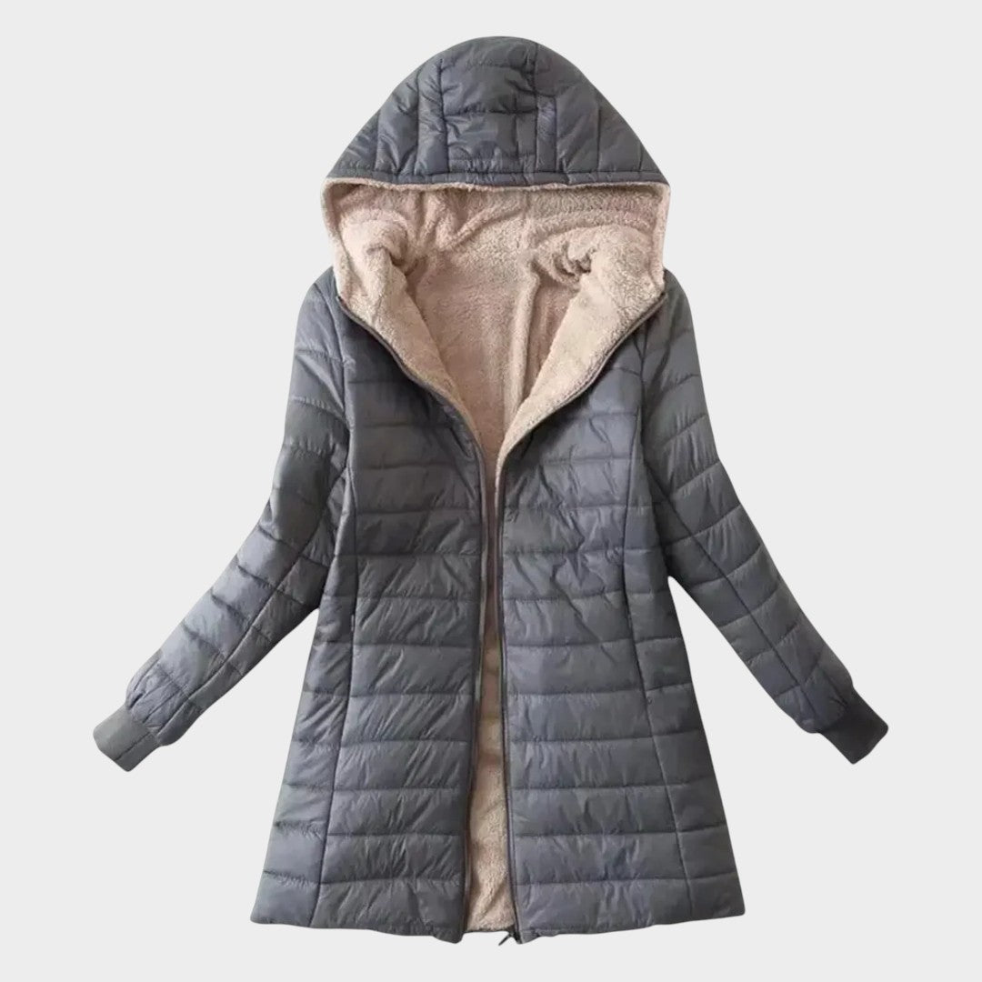 Abrigo de Invierno con Forro Sherpa — modelo Carolina™ (imagen 2)