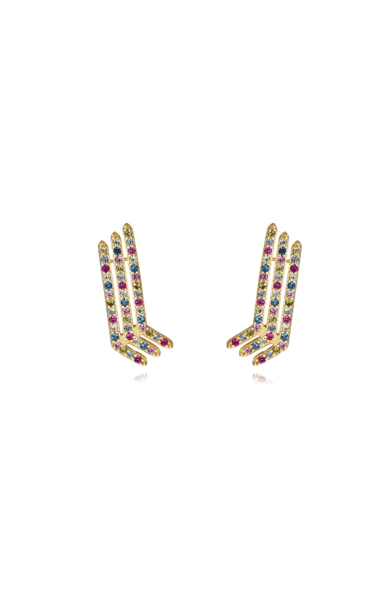 Pendientes Curvados Circonita PEN20 (imagen 2)