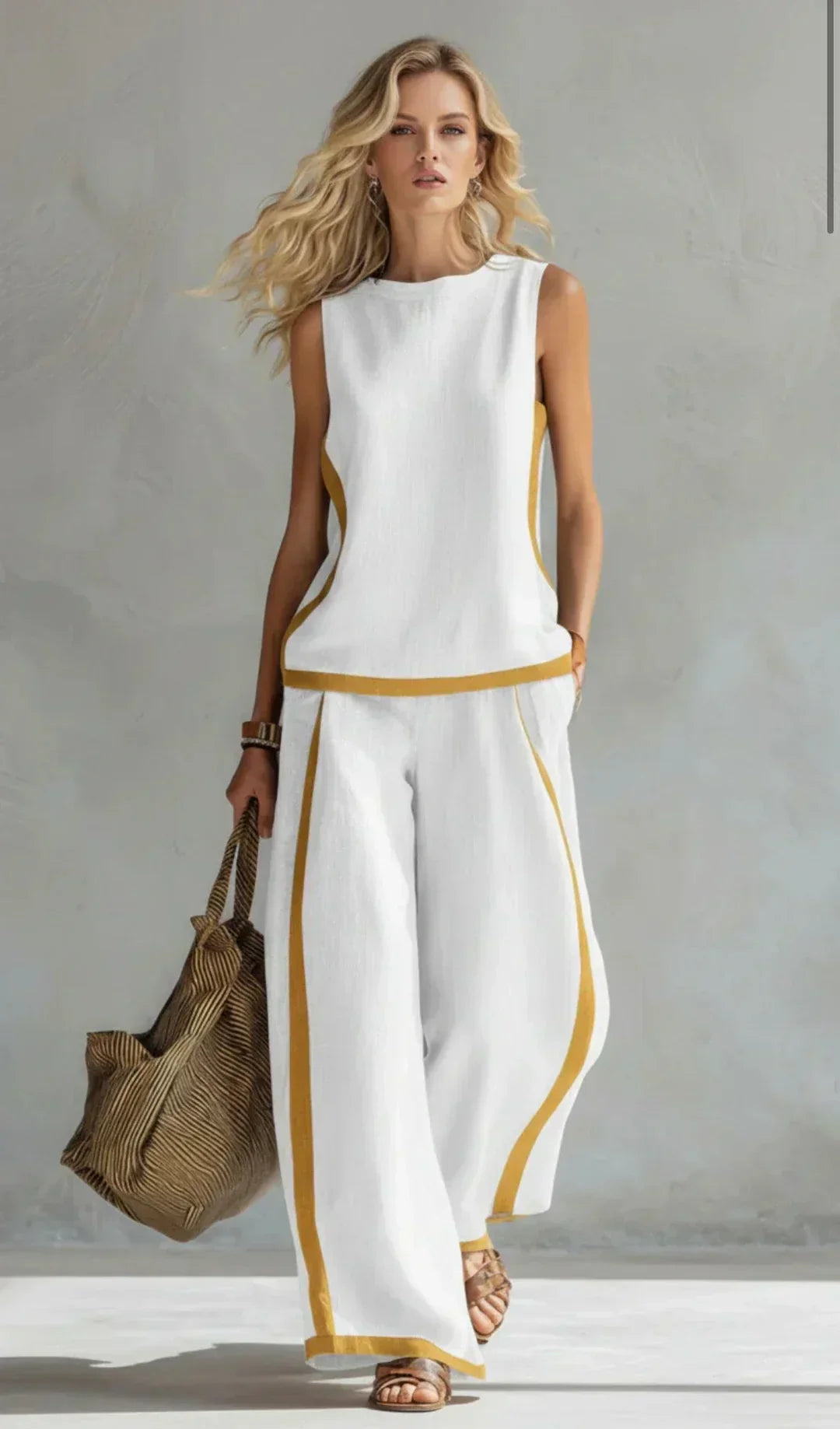 Conjunto elegante de dos piezas — modelo Leila (imagen 5)