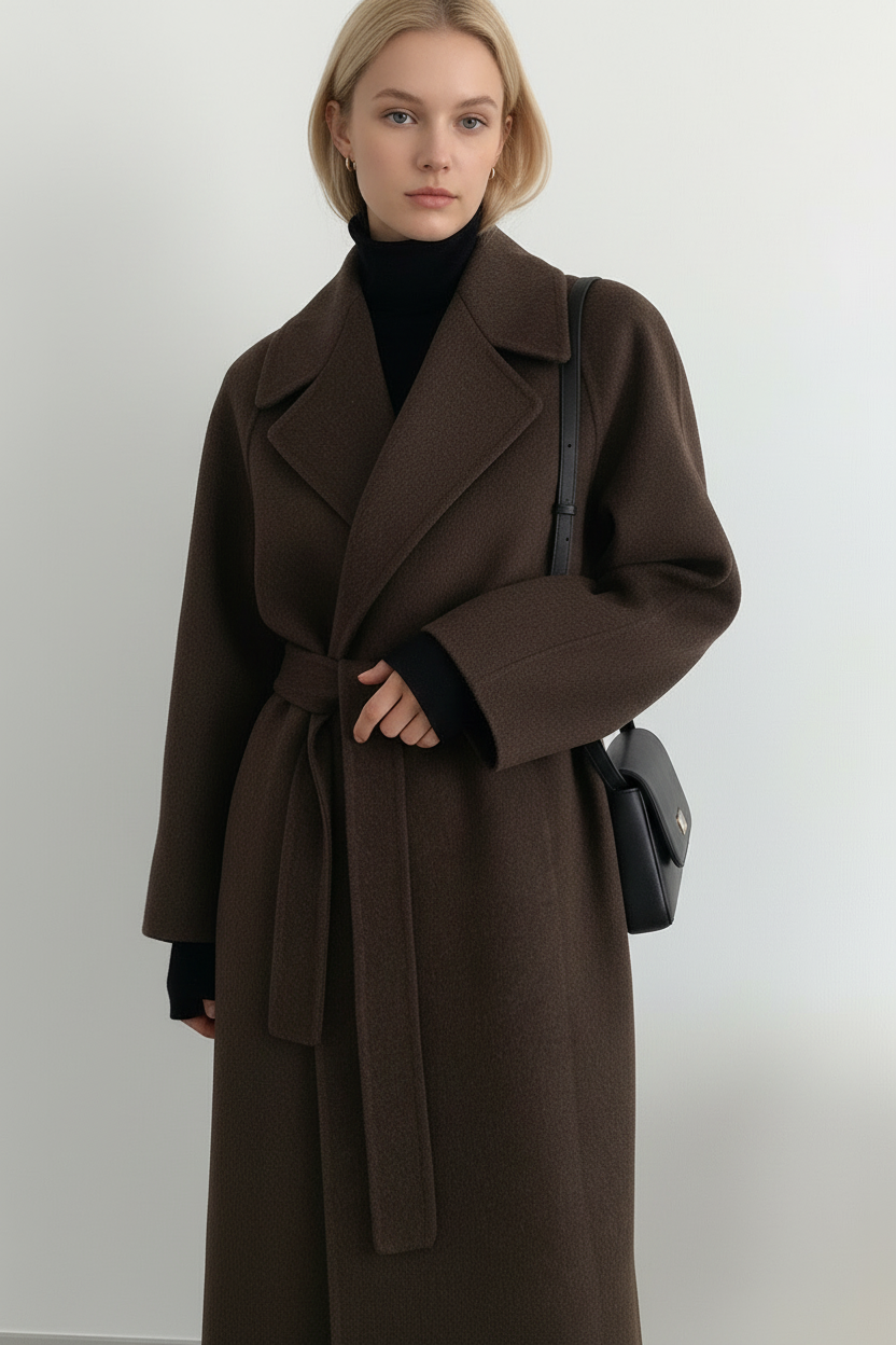 Abrigo cruzado para mujer — modelo Luise™ (imagen 9)
