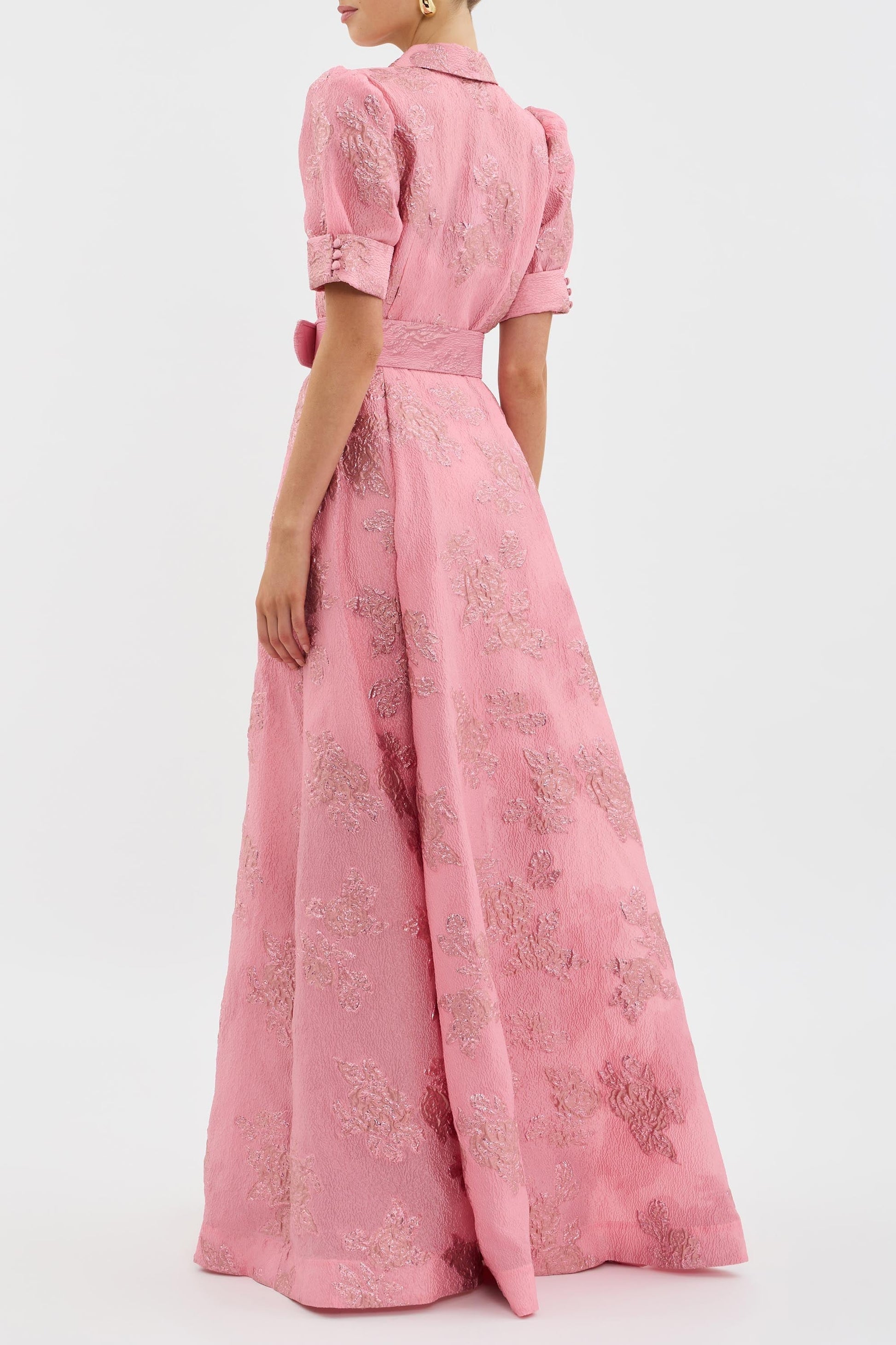 Vestido Anabela™ - Vestido floral con Mangas Cortas Abullonadas (imagen 4)