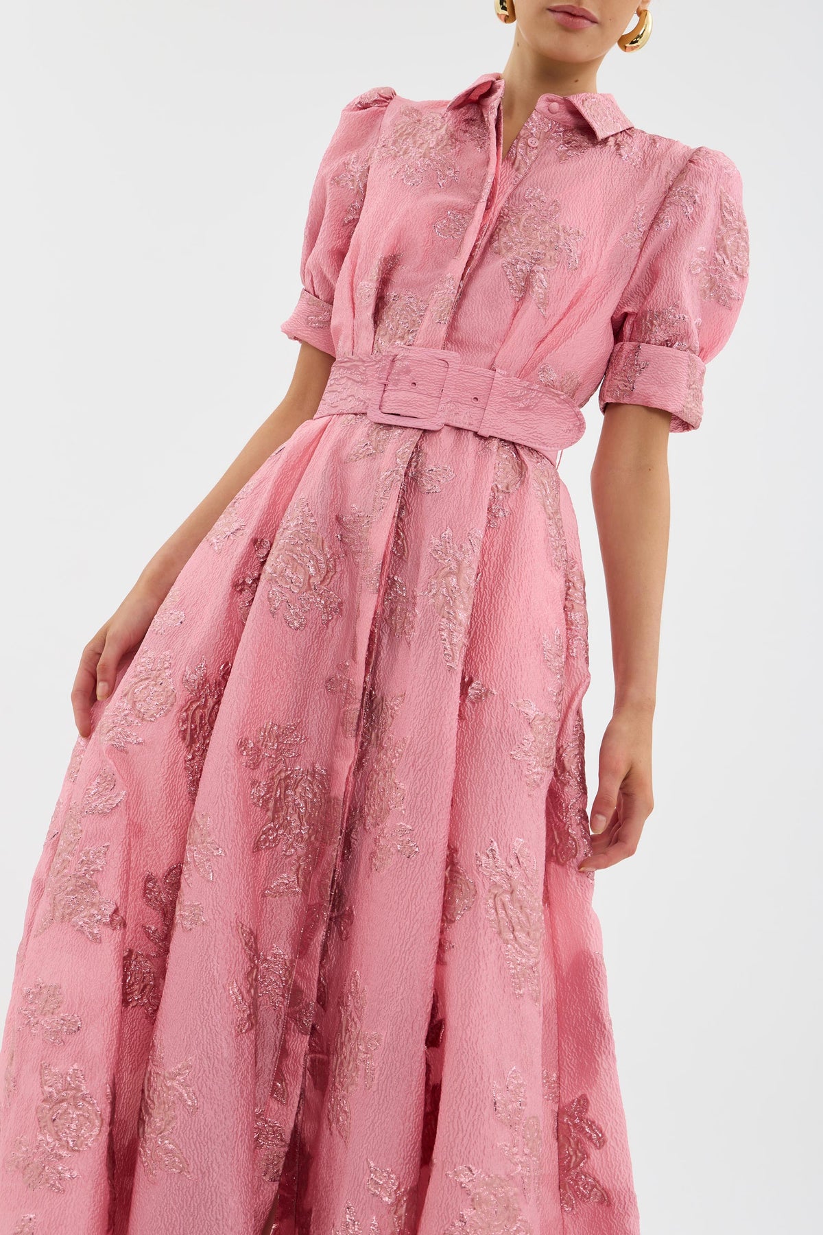 Vestido Anabela™ - Vestido floral con Mangas Cortas Abullonadas (imagen 5)